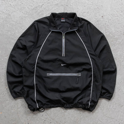 Nike Mini Swoosh 1/4 Zip Windbreaker Jacket - 90s (M)