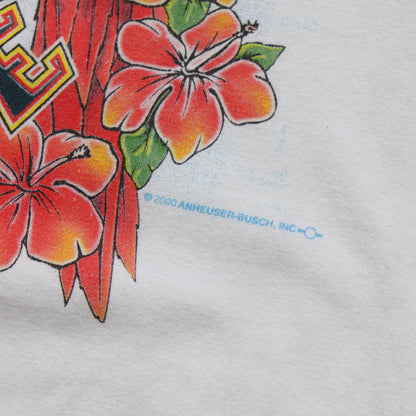 Vintage 2000 Budweiser Paradise Tee - M