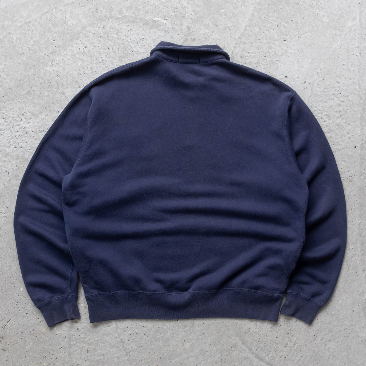Polo Ralph Lauren P Logo 1/4 Zip Sweatshirt – 90s (L)