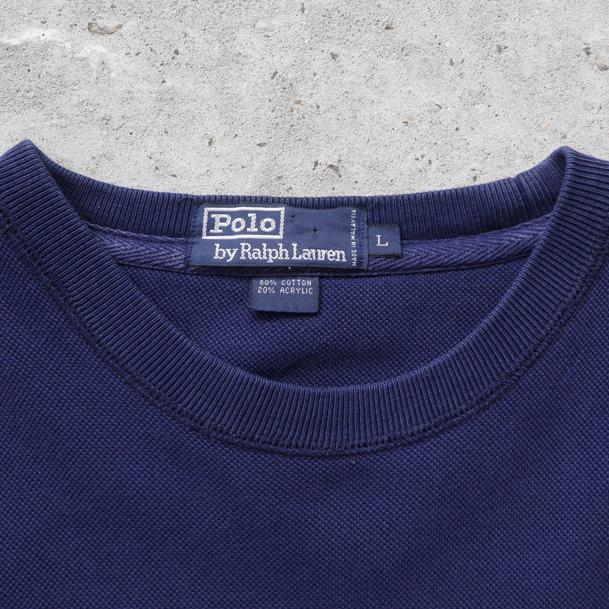 Polo Ralph Lauren Crest Logo Sweatshirt – 90s (L)