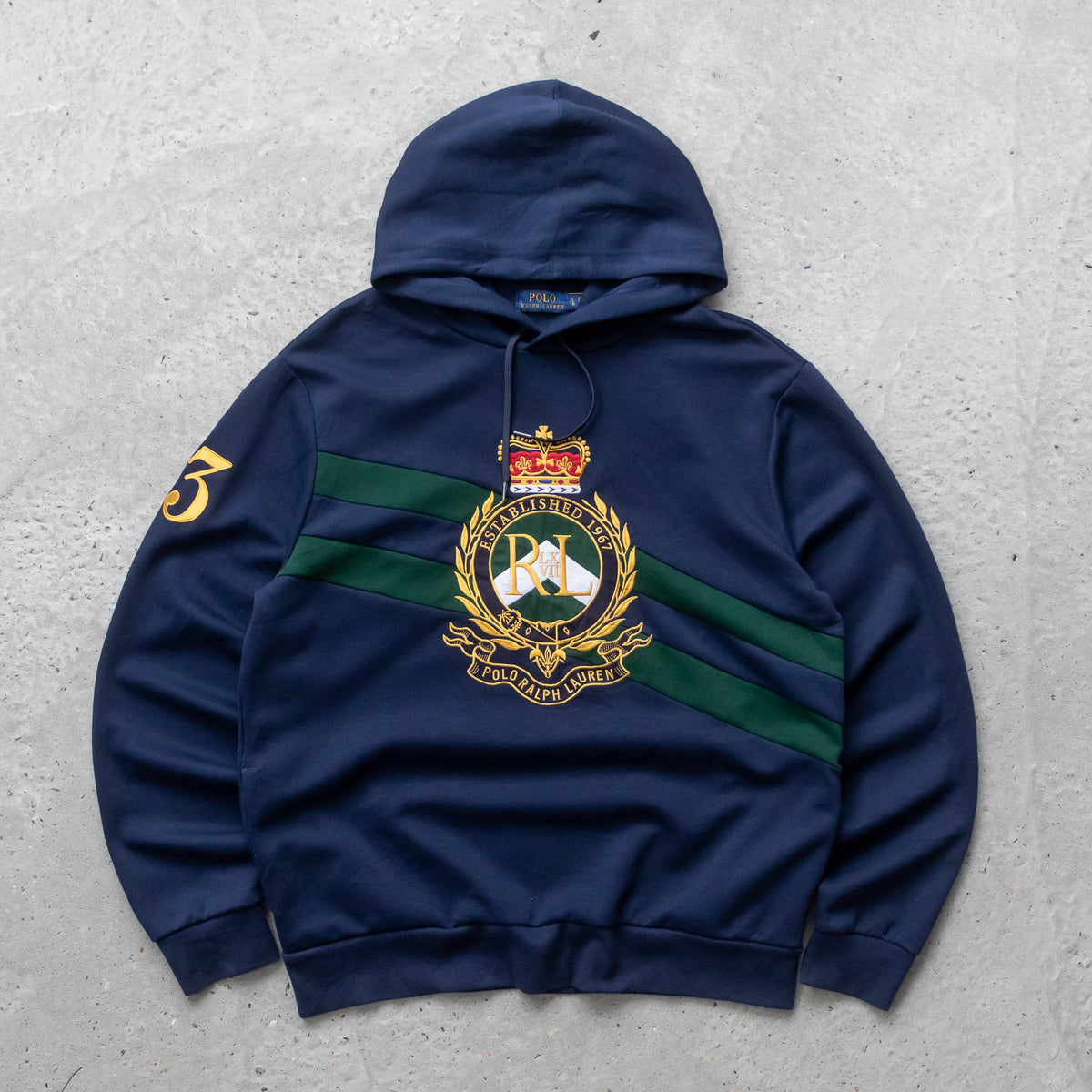 Polo Ralph Lauren Crest Hoodie – 2000s (L)