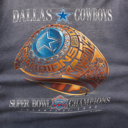 Vintage 1994 Dallas Cowboys Super Bowl NFL Tee - XL