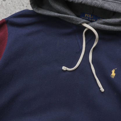 Polo Ralph Lauren Colour Block Hoodie – 2000s (M)
