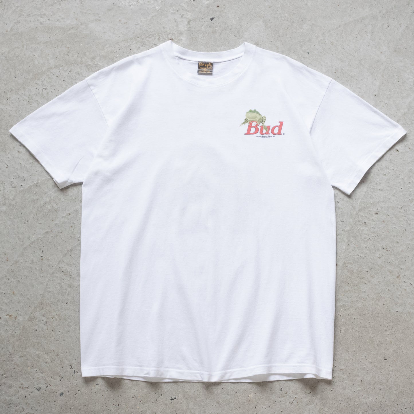 Vintage 1995 Budweiser Frogs Tee - XL