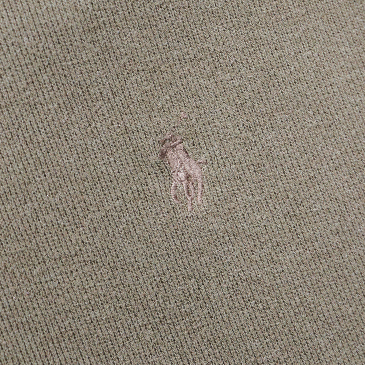 Polo Ralph Lauren Ribbed Zip-Up Hoodie – 2000s (M)