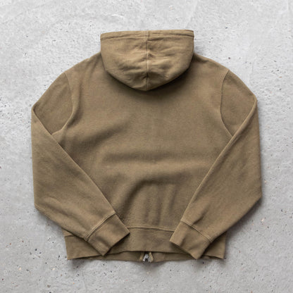 Polo Ralph Lauren Ribbed Zip-Up Hoodie – 2000s (M)