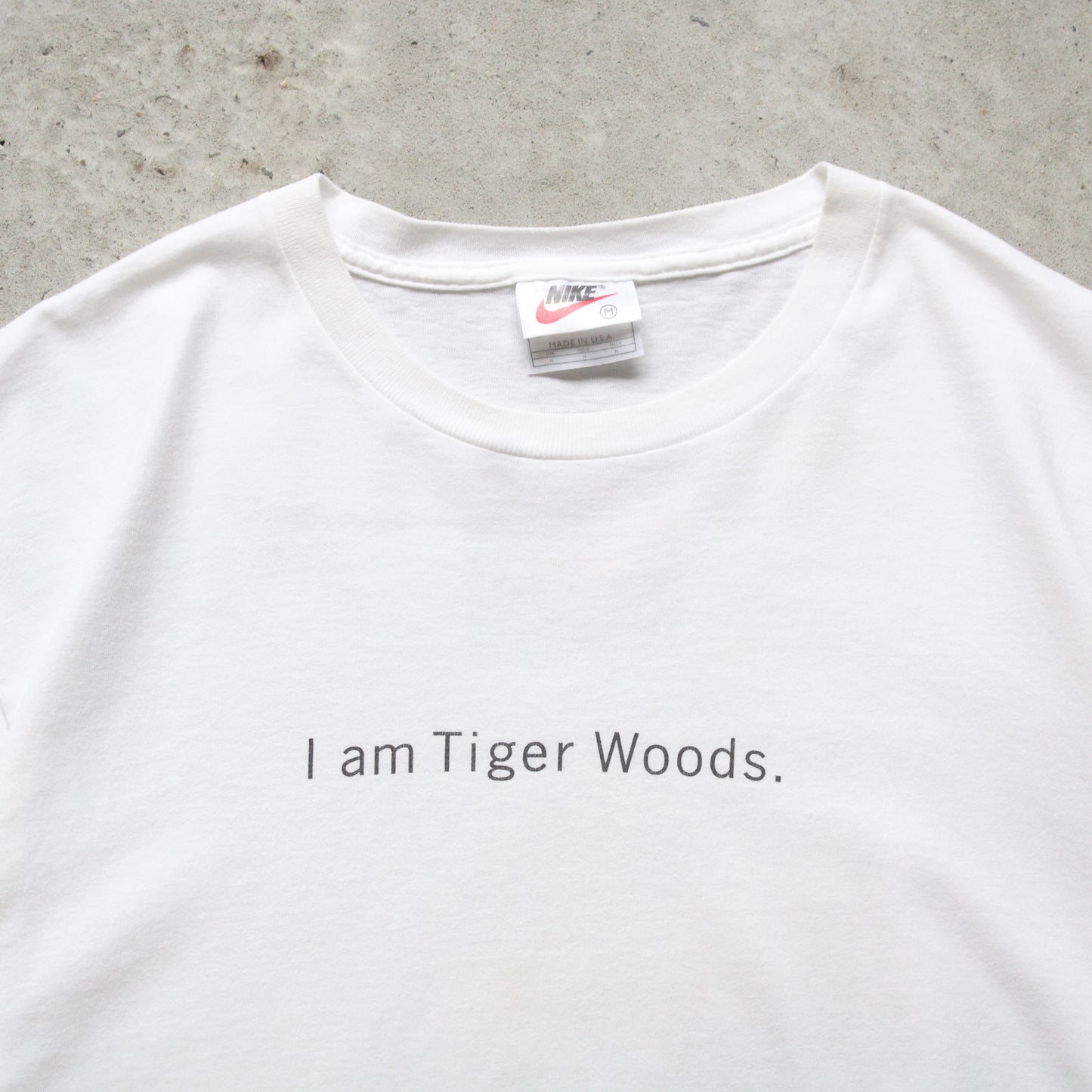 Vintage 90s Nike Tiger Woods Tee - M