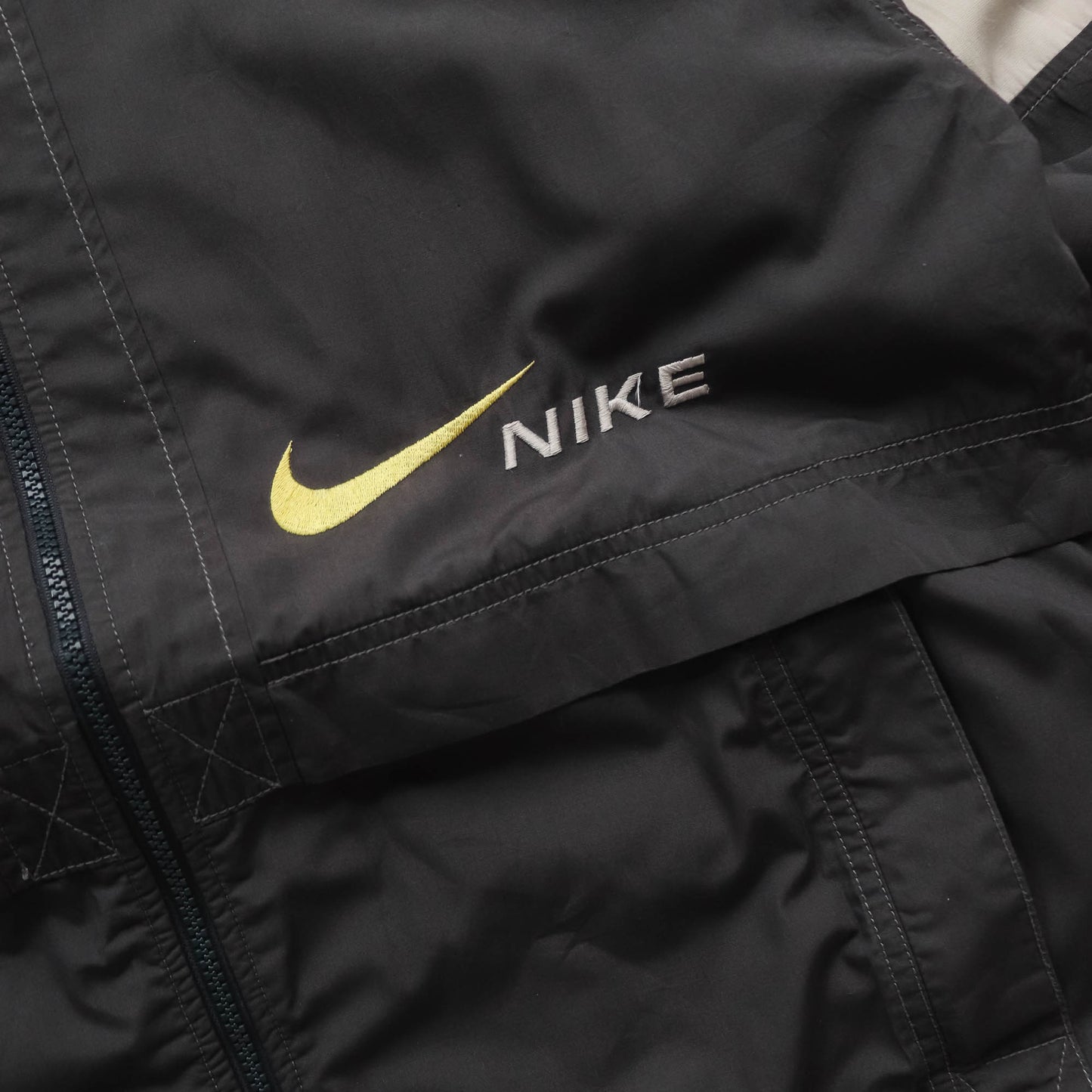 Nike Spellout Embroidered Utility Jacket - 90s (M)