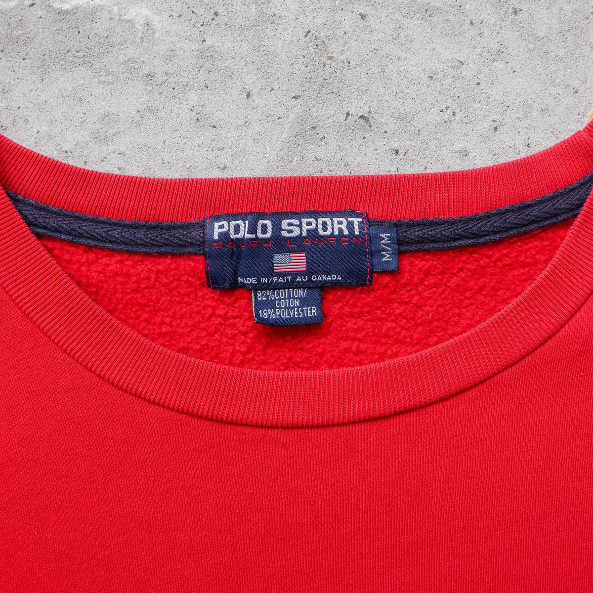 Polo Sport Ralph Lauren Spellout Sweatshirt – 90s (M)