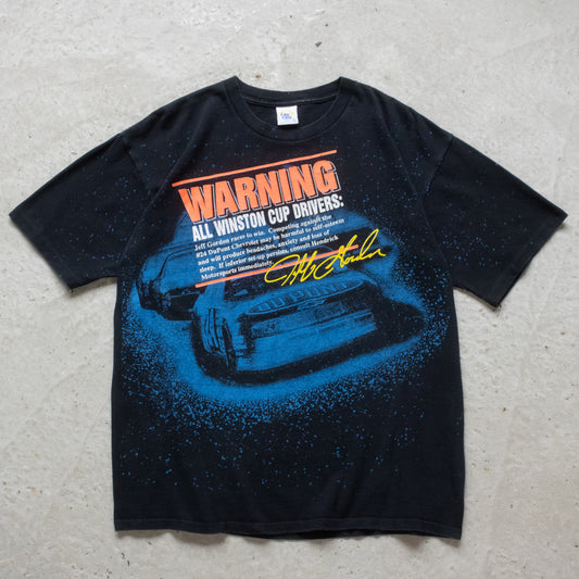 Vintage 1992 Jeff Gordon NASCAR AOP Tee - L