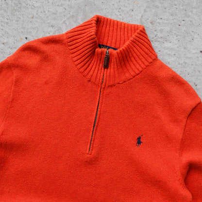 Polo Ralph Lauren 1/4 Zip Knit Sweater - 2000s (L)