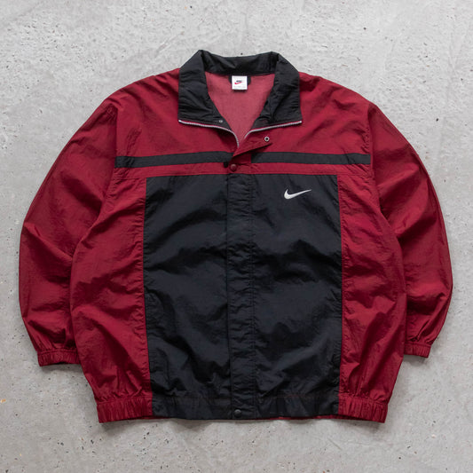 Nike Big Swoosh Panelled Windbreaker Jacket - 90s (XXL)