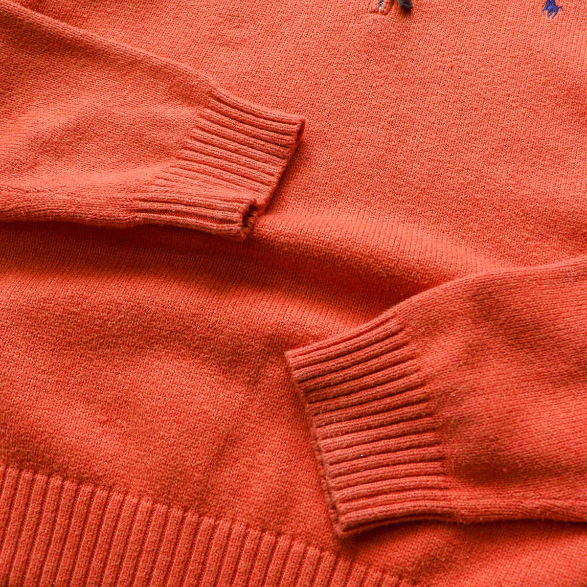 Polo Ralph Lauren 1/4 Zip Knit Sweater - 2000s (L)
