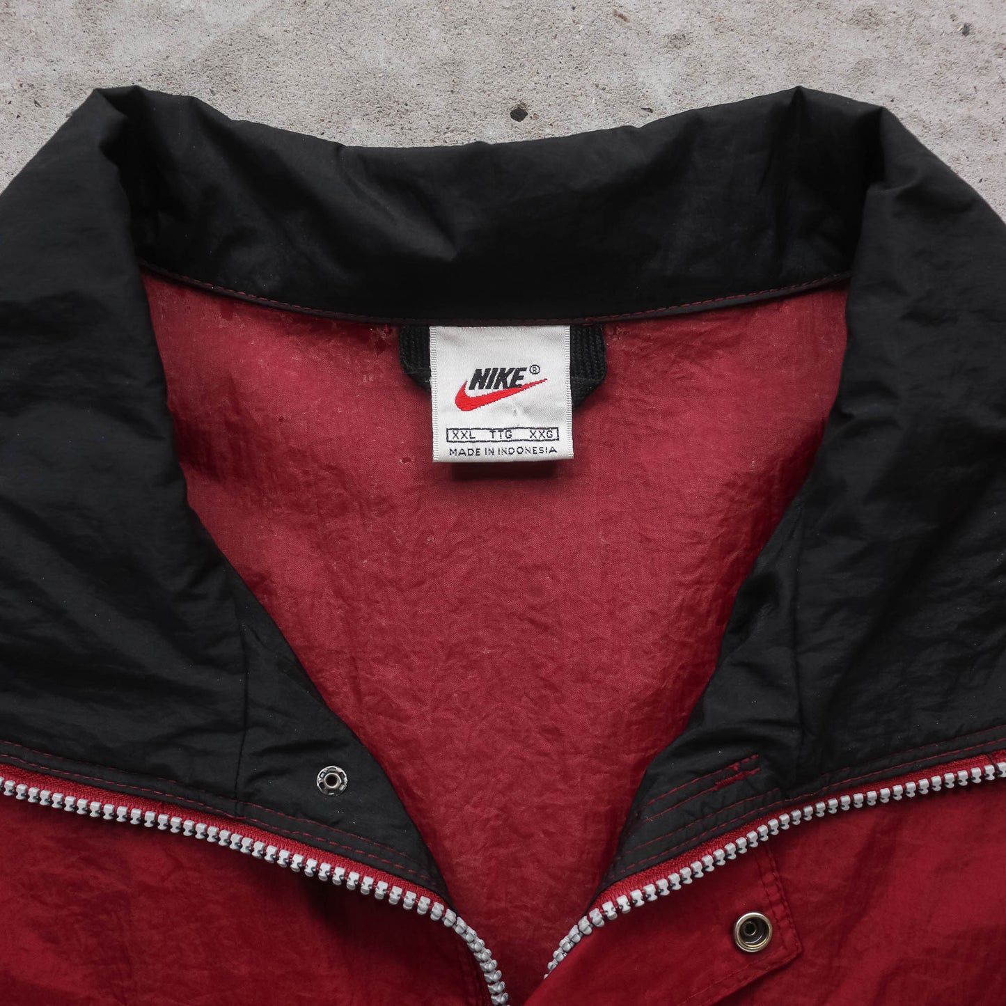 Nike Big Swoosh Panelled Windbreaker Jacket - 90s (XXL)