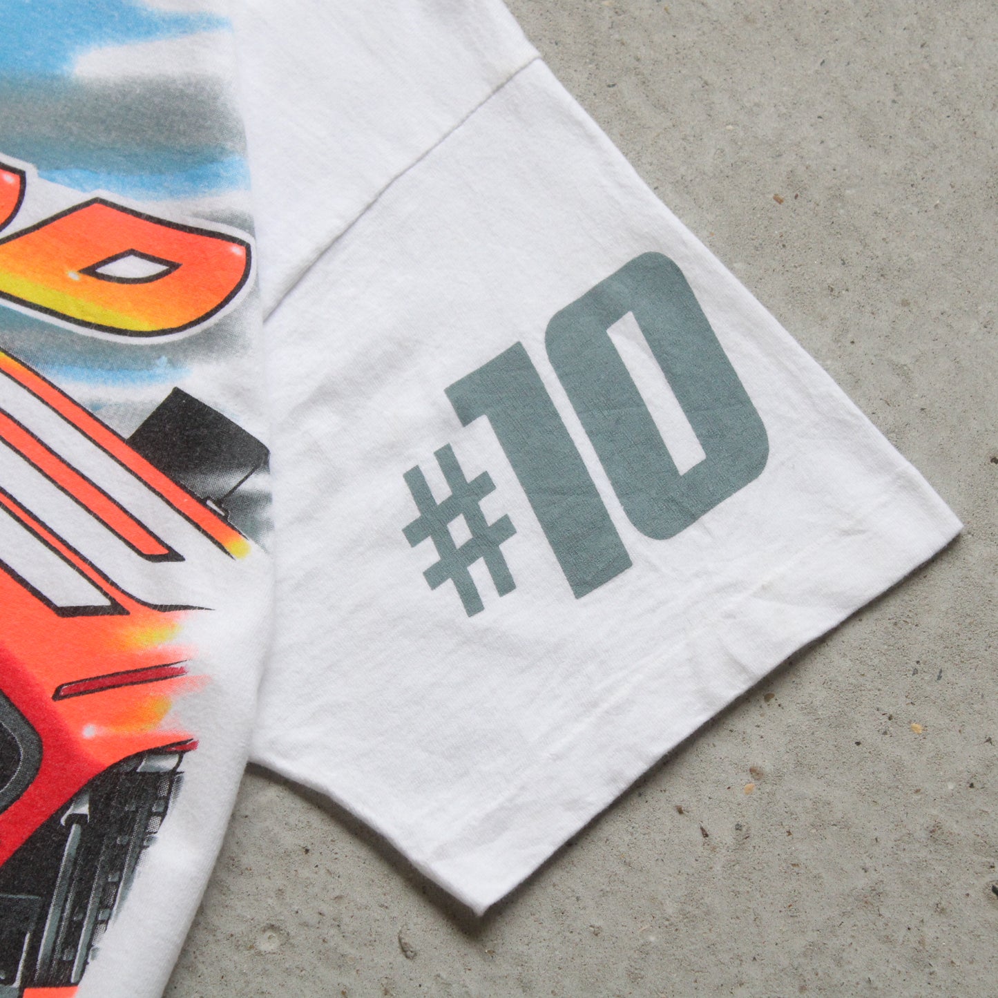 Vintage 90s Ricky Rudd NASCAR AOP Tee - XL