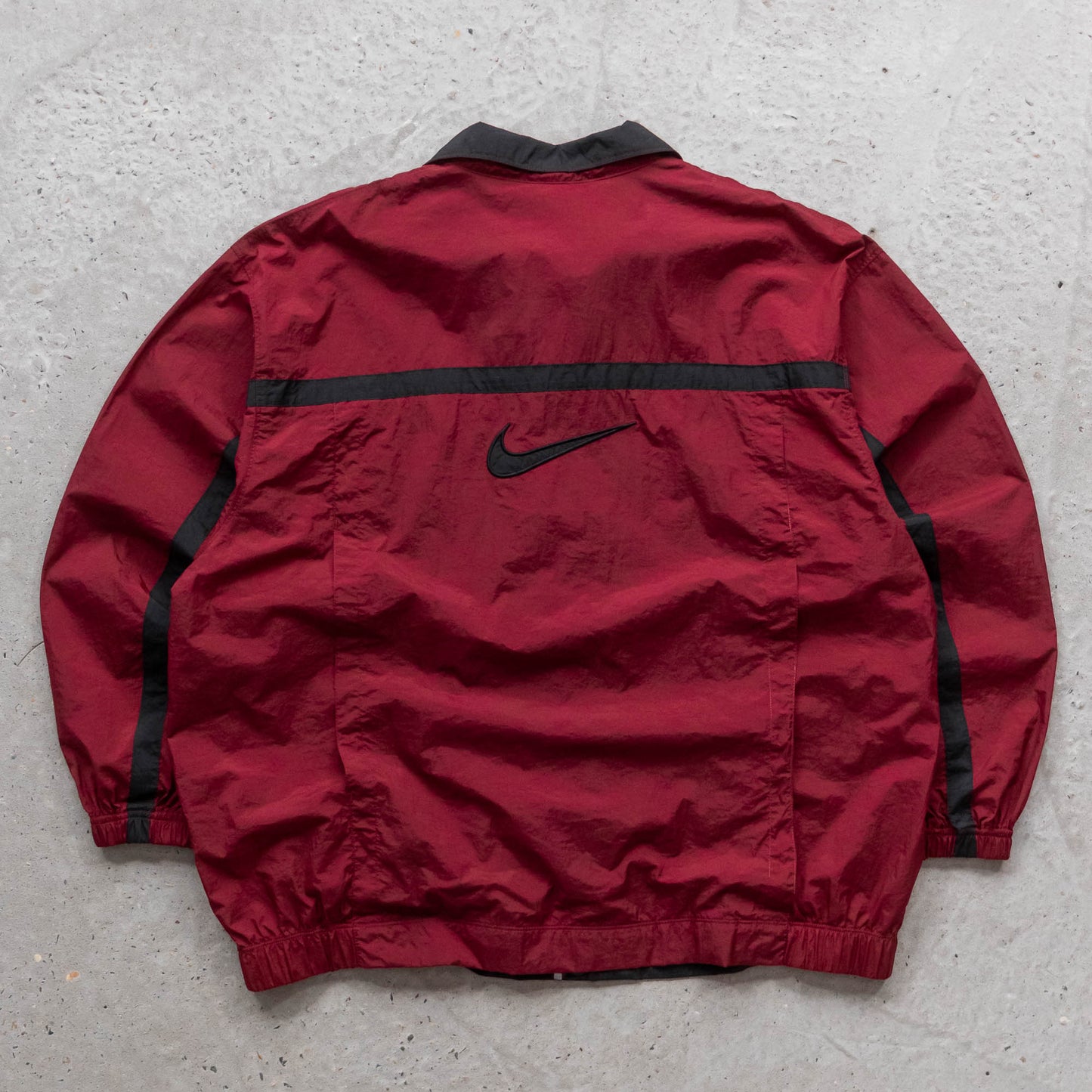 Nike Big Swoosh Panelled Windbreaker Jacket - 90s (XXL)