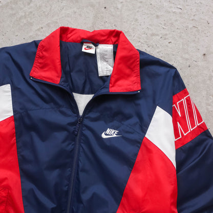 Nike Spellout Colourblock Windbreaker Jacket - 90s (S)