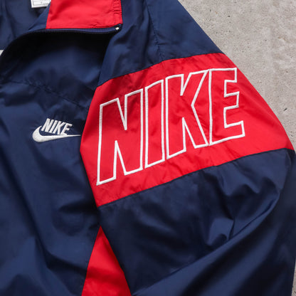 Nike Spellout Colourblock Windbreaker Jacket - 90s (S)