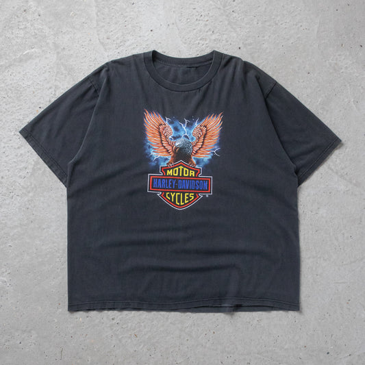 Vintage 90s Harley Davidson Eagle Tee - XXL