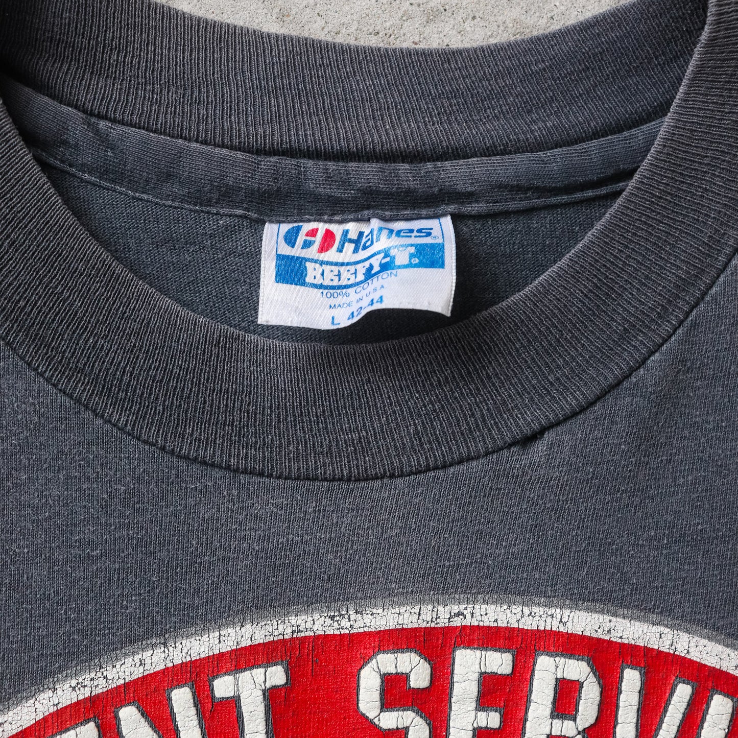 Vintage 80s Silent Service Submarine Tee - L