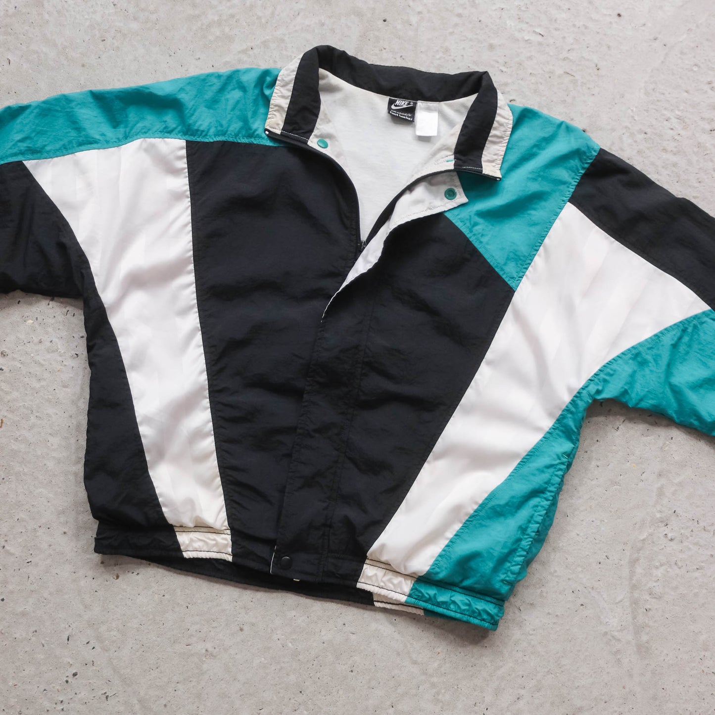 Nike Foot Locker Colourblock Windbreaker Jacket - 90s (S)