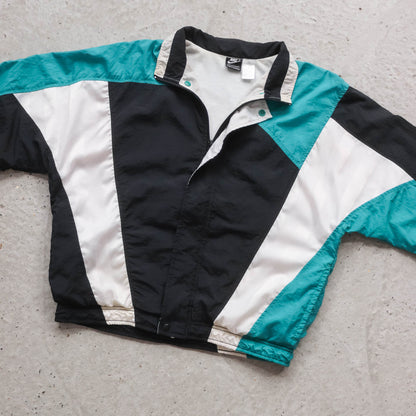Nike Foot Locker Colourblock Windbreaker Jacket - 90s (S)
