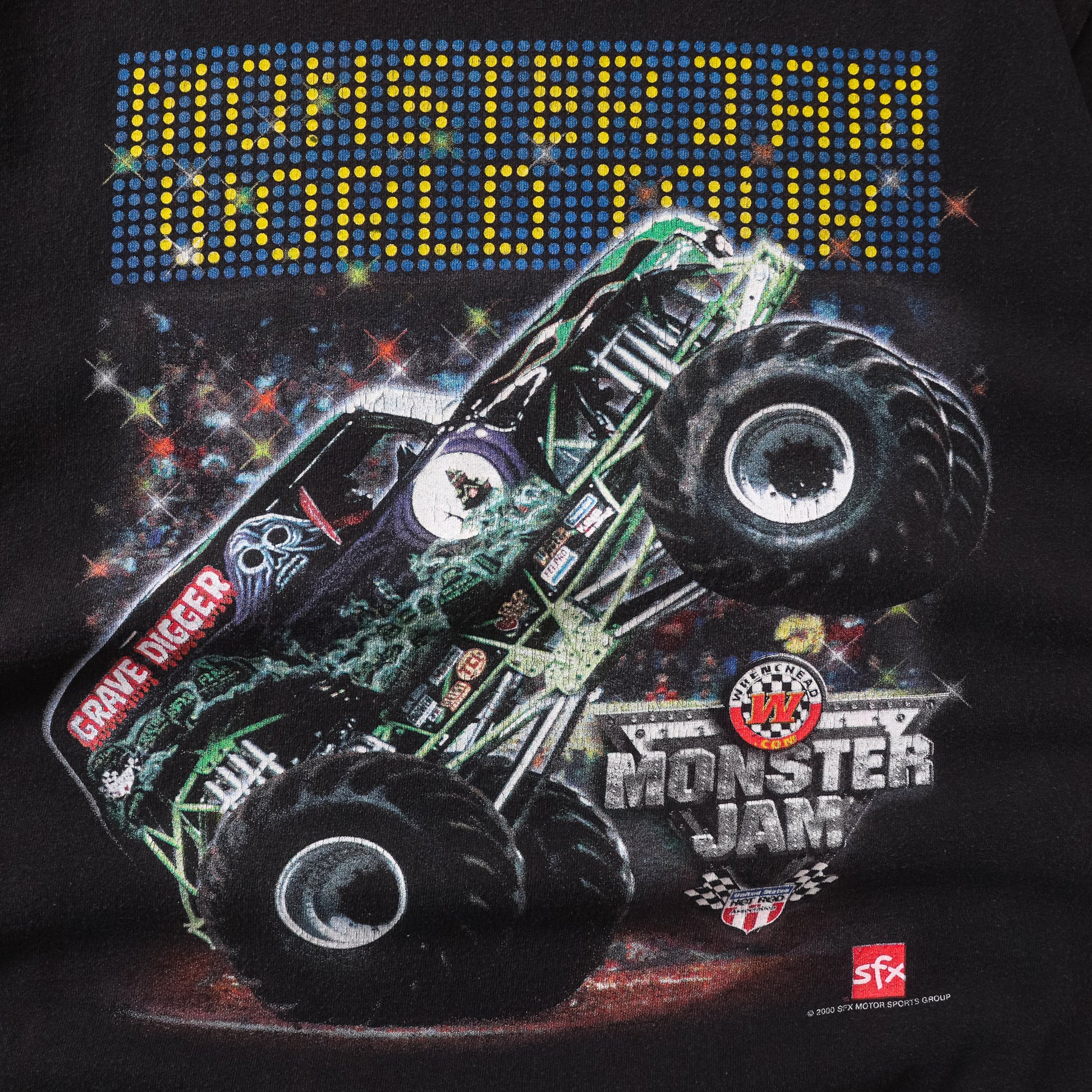 Vintage 2000 Grave Digger Monster Jam Tee - L - AL Vintage