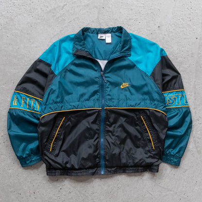 Nike Sports & Fitness Embroidered Windbreaker Jacket - 90s (M)