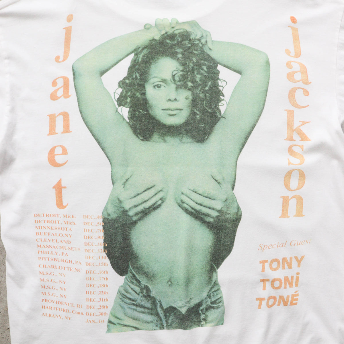 Janet Jackson World Tour Tee - 1993/94 (XL)