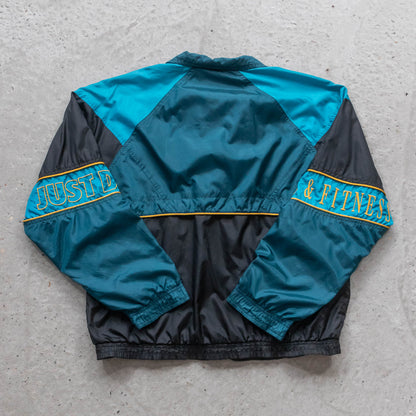 Nike Sports & Fitness Embroidered Windbreaker Jacket - 90s (M)