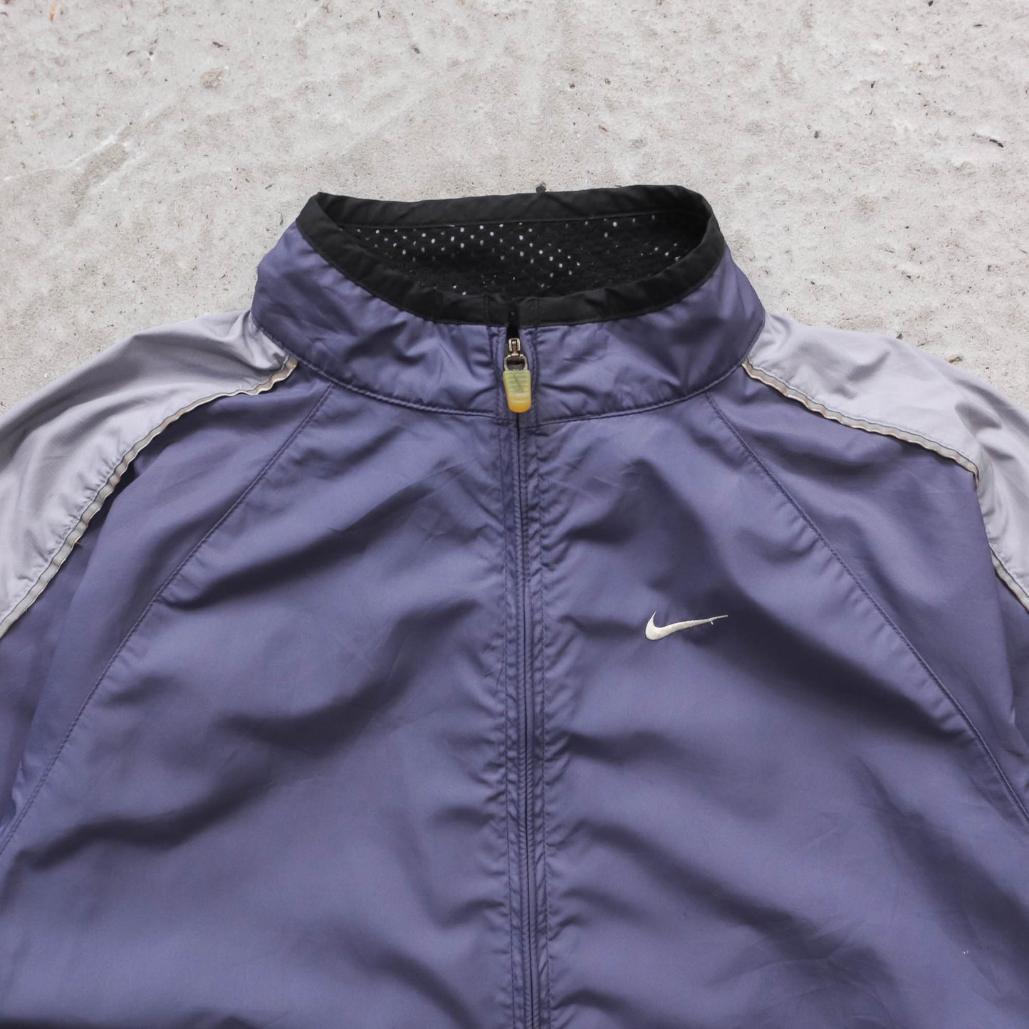 Nike Mini Swoosh Colourblock Shell Jacket - 90s (Women's L)