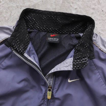 Nike Mini Swoosh Colourblock Shell Jacket - 90s (Women's L)