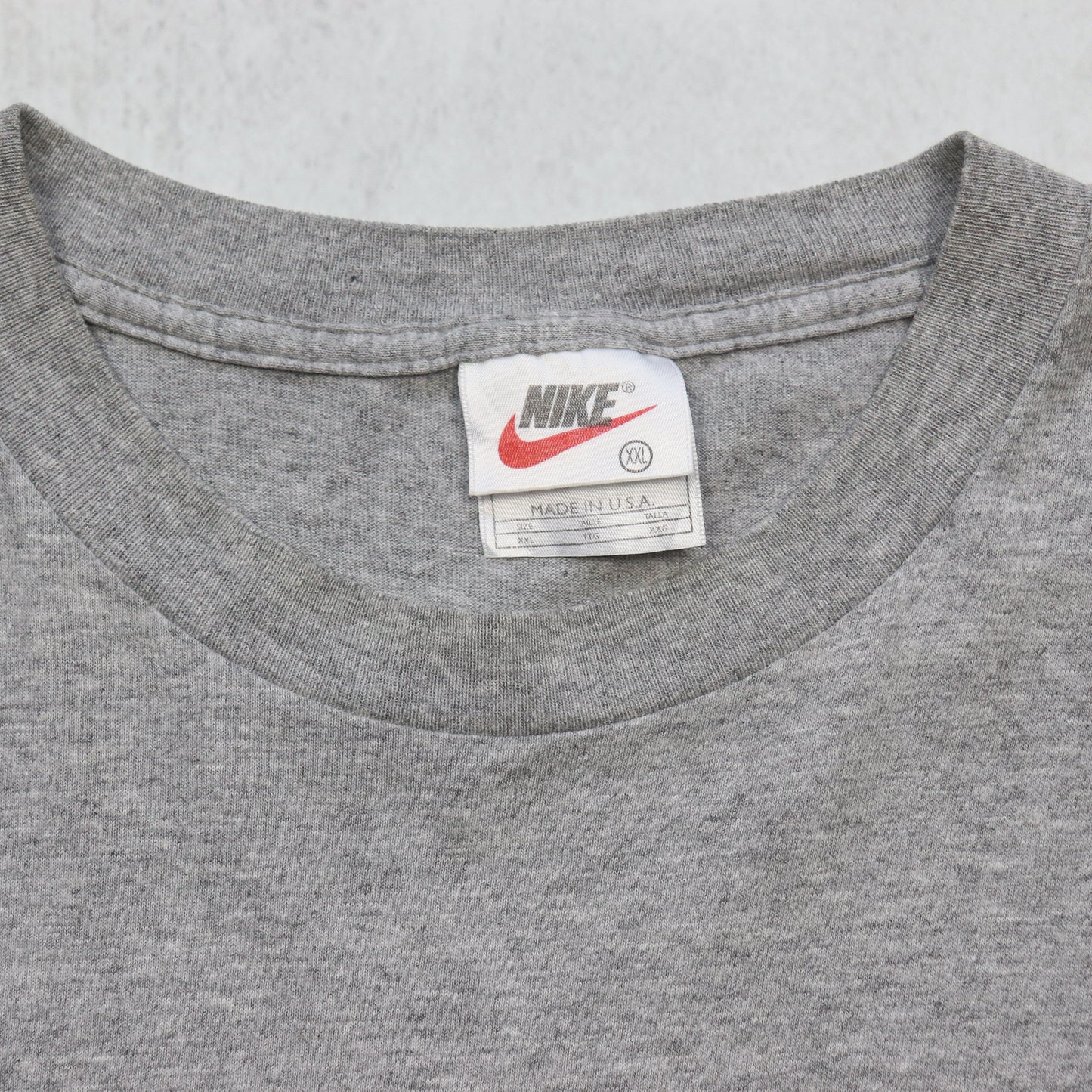 Vintage 90s Nike Spellout Wrap Around Tee - XXL