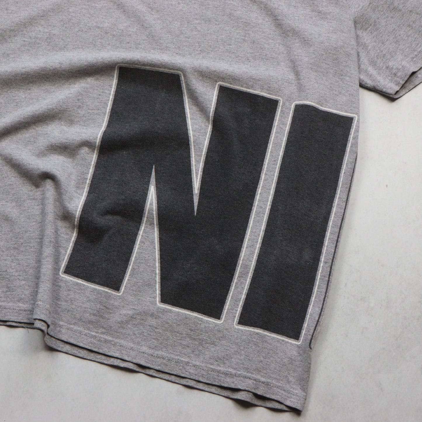 Vintage 90s Nike Spellout Wrap Around Tee - XXL