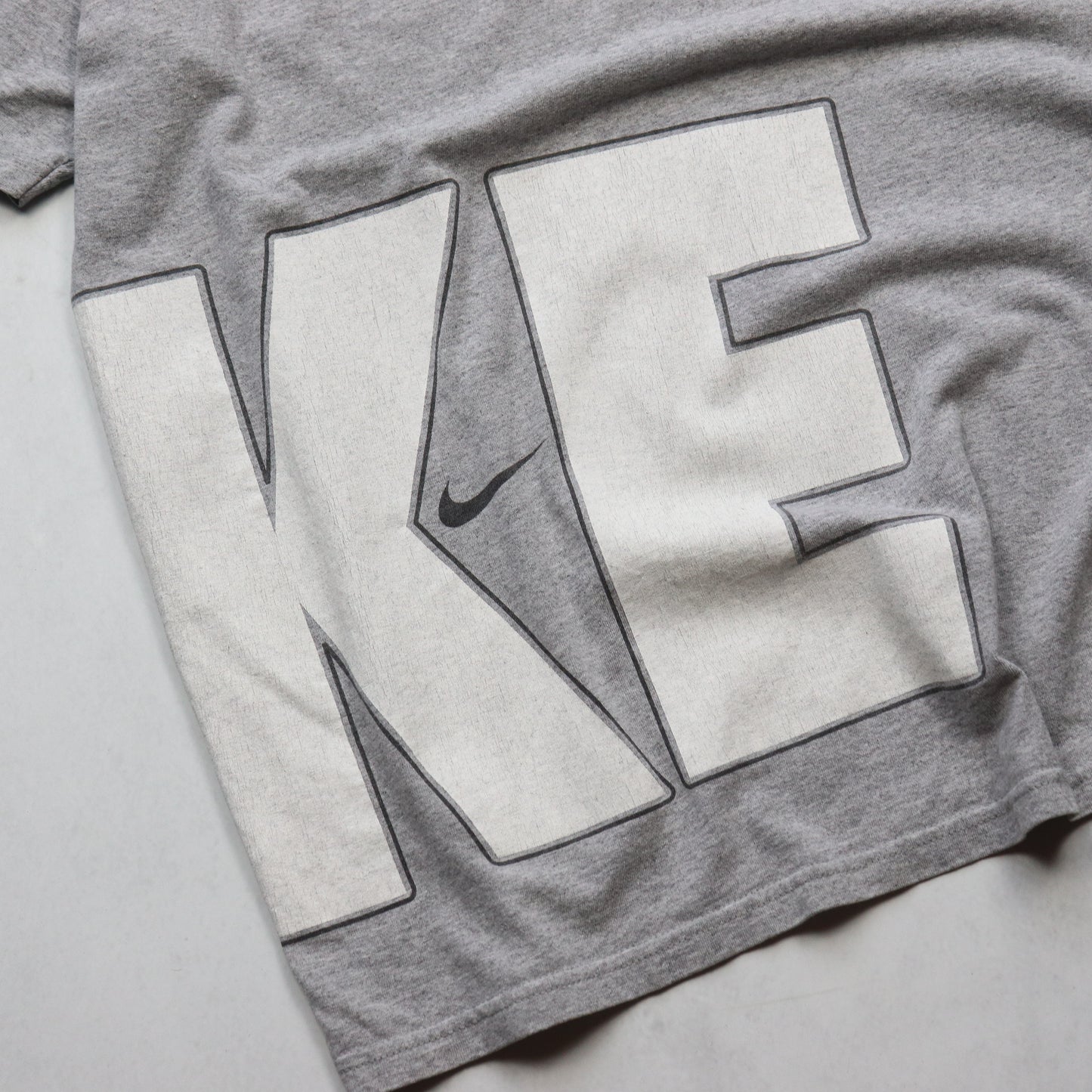 Vintage 90s Nike Spellout Wrap Around Tee - XXL