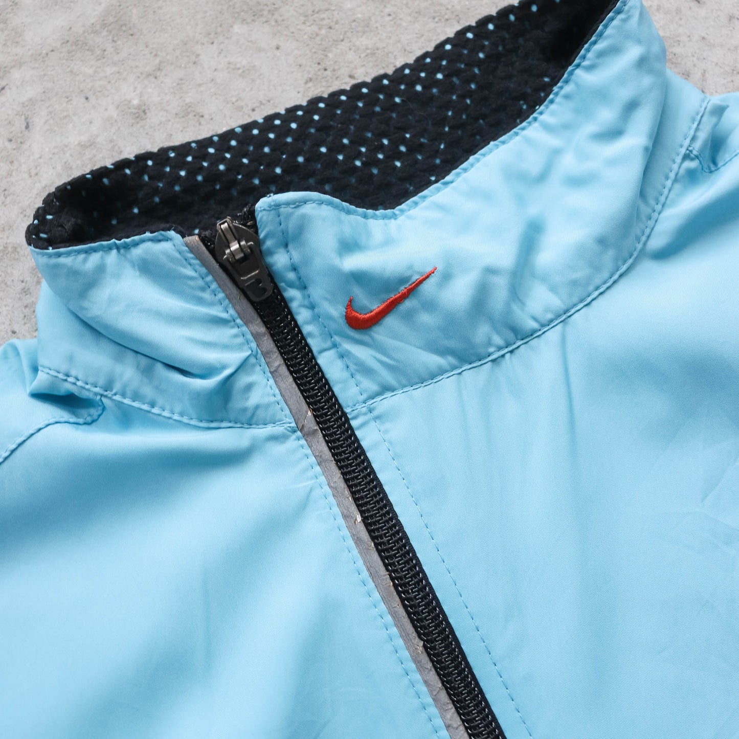 Nike Mini Swoosh 1/2 Zip Windbreaker Jacket - 2000s (Women's L)