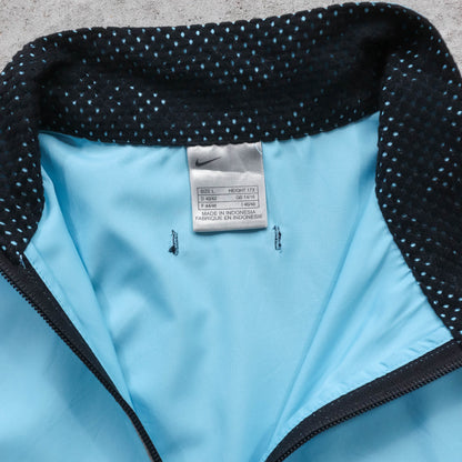 Nike Mini Swoosh 1/2 Zip Windbreaker Jacket - 2000s (Women's L)