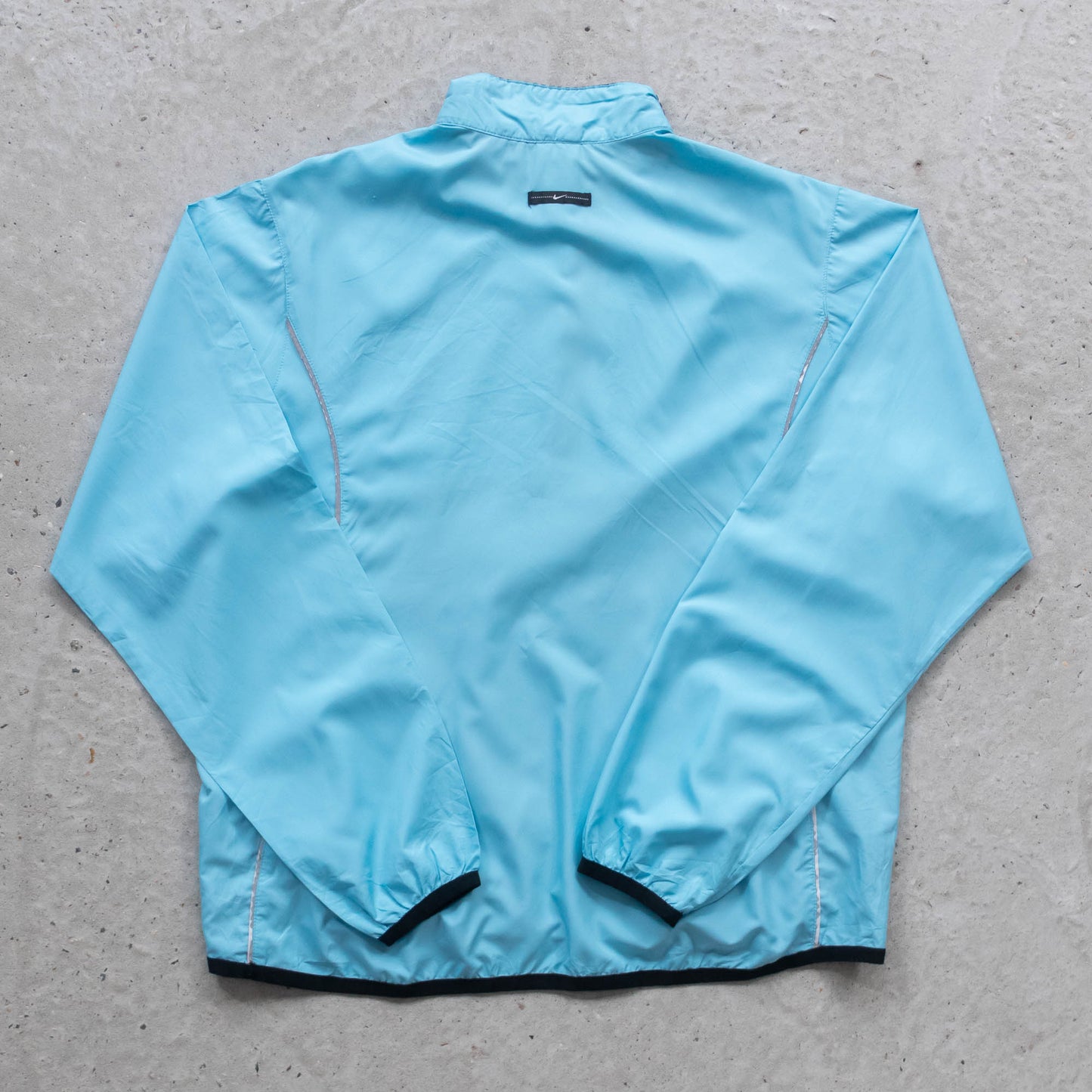 Nike Mini Swoosh 1/2 Zip Windbreaker Jacket - 2000s (Women's L)