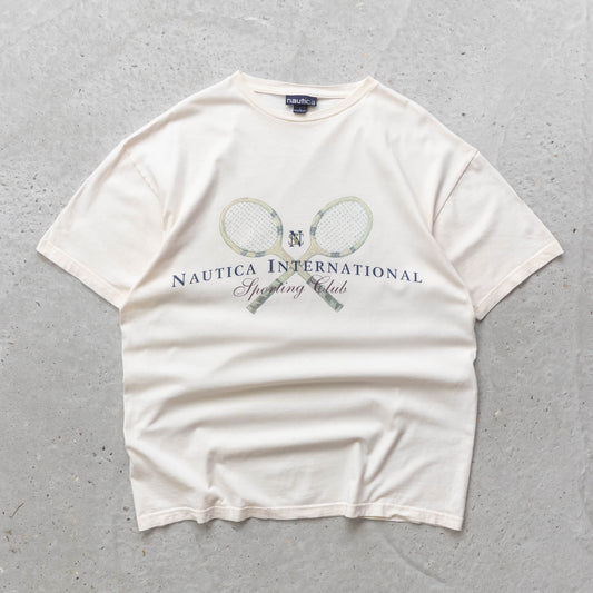 Nautica International Sporting Club Tennis Tee – 90s (L)
