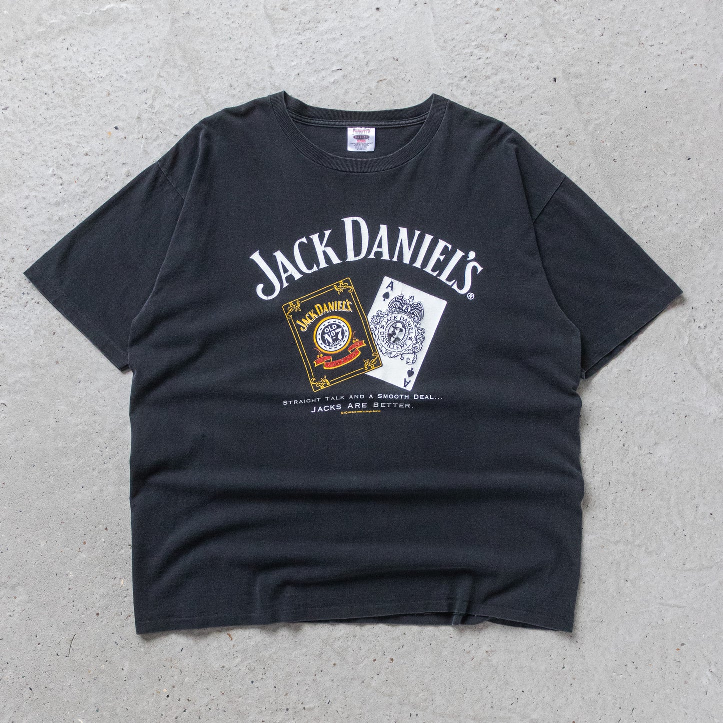 Vintage 90s Jack Daniels Tennessee Whiskey Tee - XL - AL Vintage