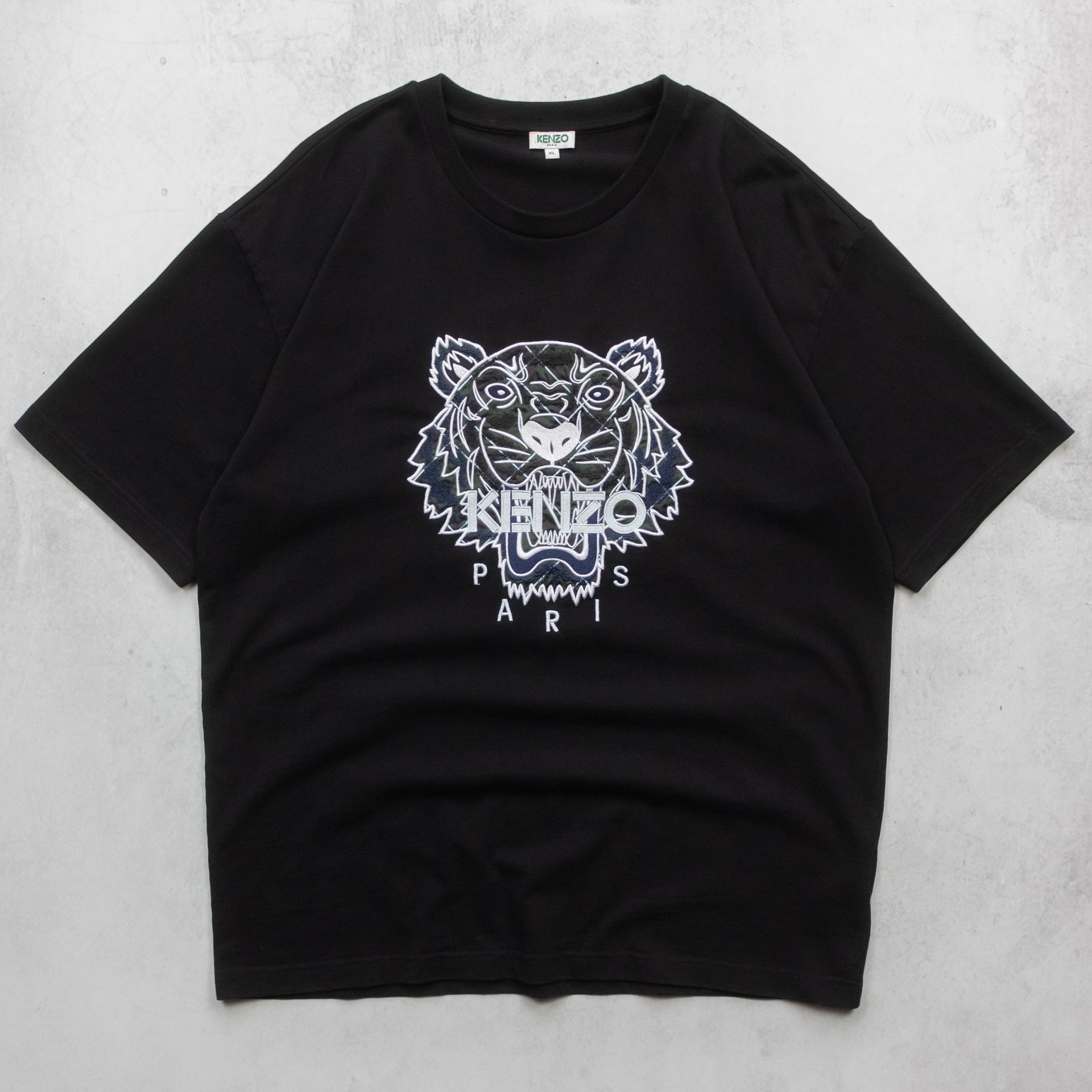 Kenzo Paris Embroidered Tiger Tee - XL