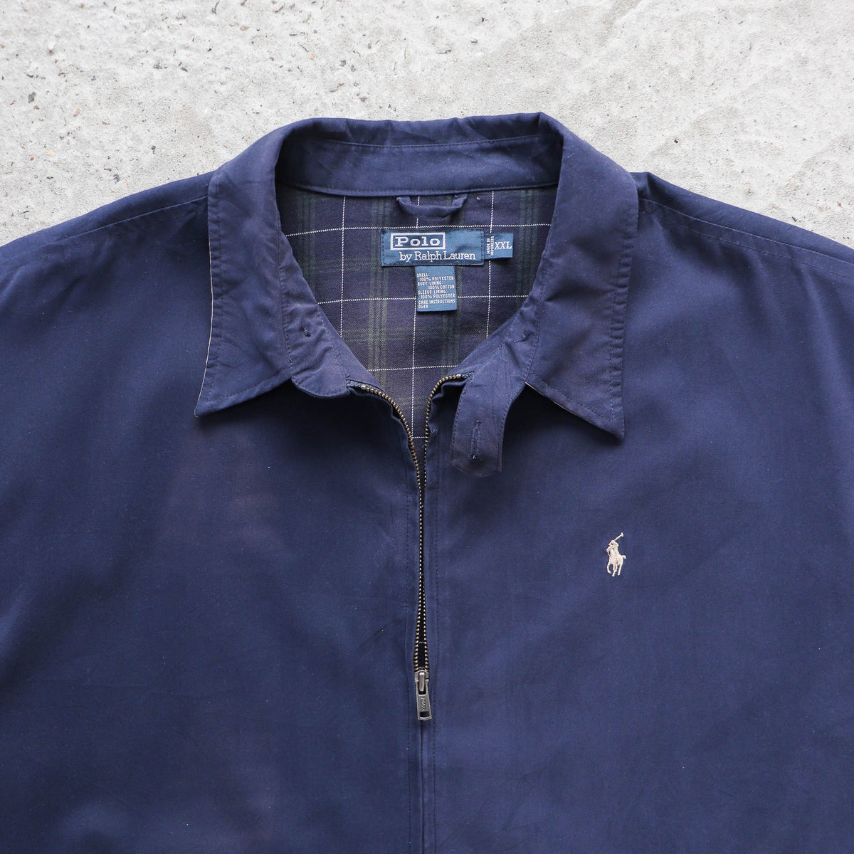 Polo Ralph Lauren Plaid Lined Harrington Jacket – 2000s (XXL)