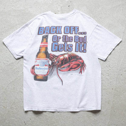 Vintage 1999 Budweiser Lobster Tee - L