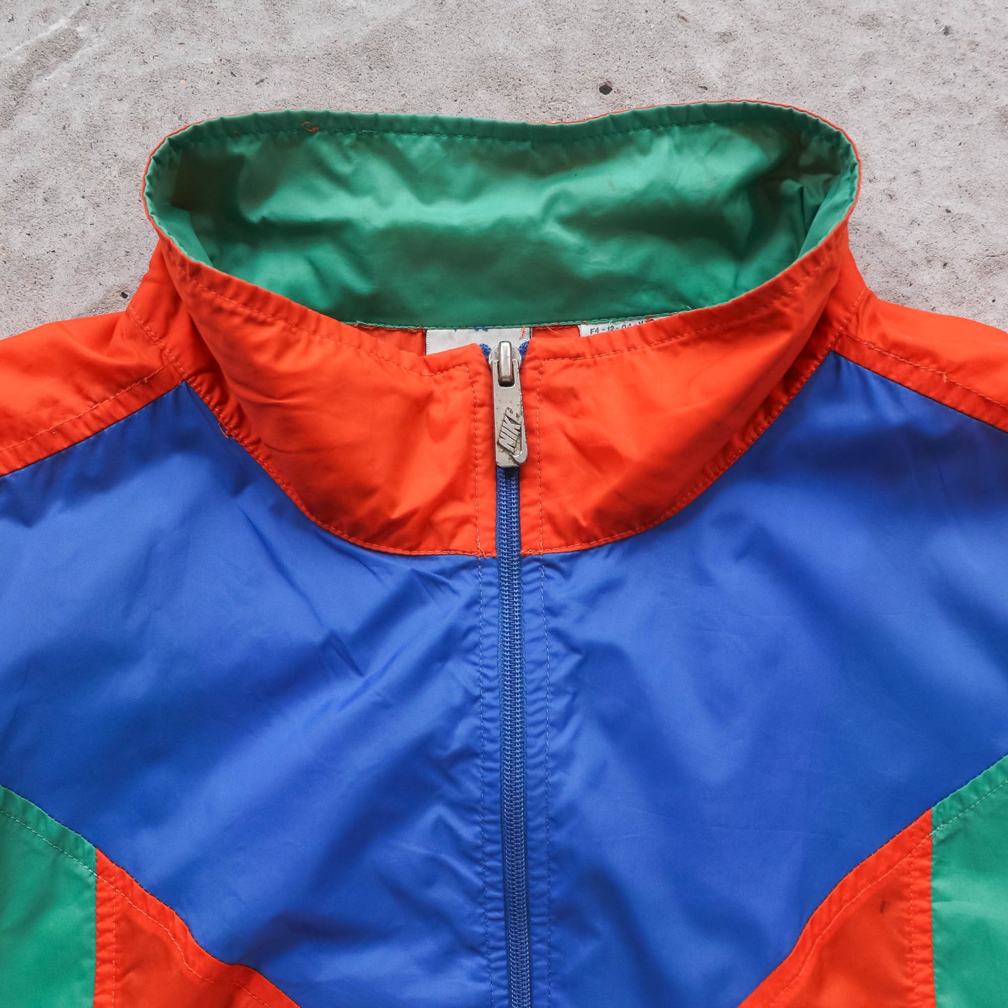 Nike Colourblock 1/4 Zip Windbreaker Jacket - 90s (XL)