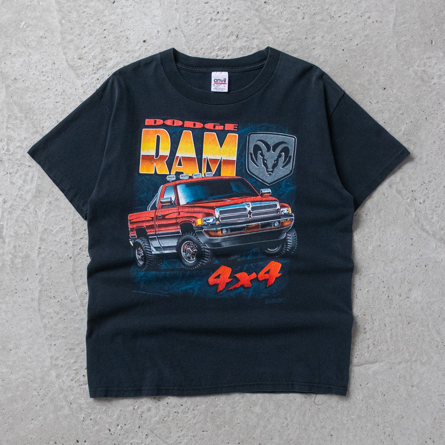 Vintage 1997 Dodge Ram 4X4 Truck Tee - L