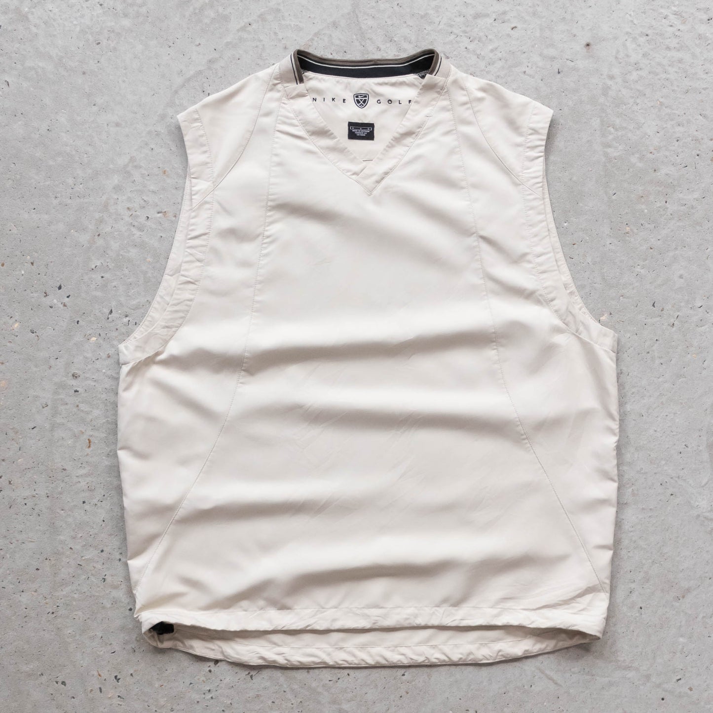 Nike Golf Mini Swoosh Windbreaker Vest - 90s (L)