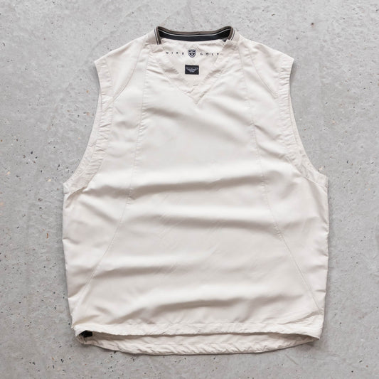 Nike Golf Mini Swoosh Windbreaker Vest - 90s (L) - AL Vintage