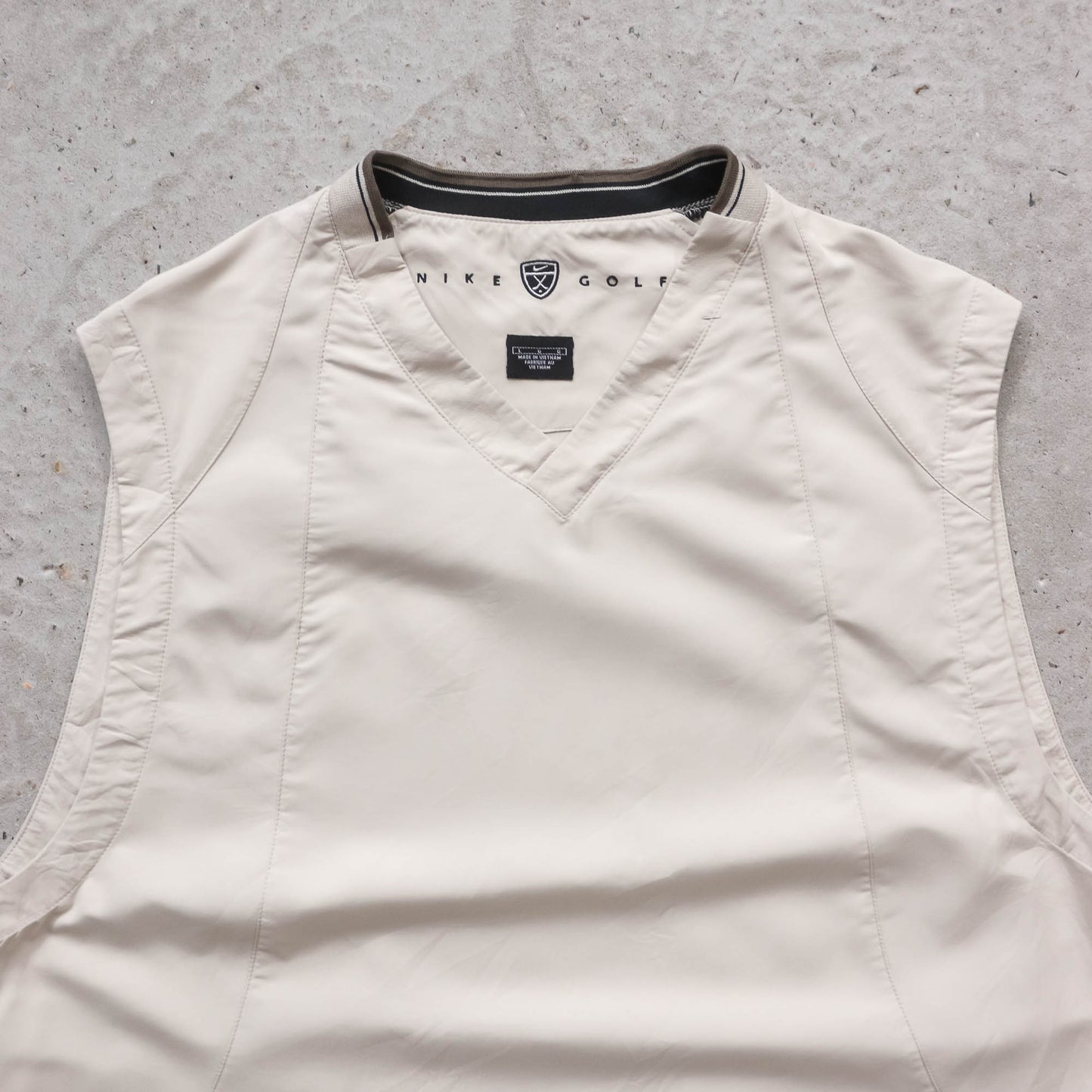 Nike Golf Mini Swoosh Windbreaker Vest - 90s (L)
