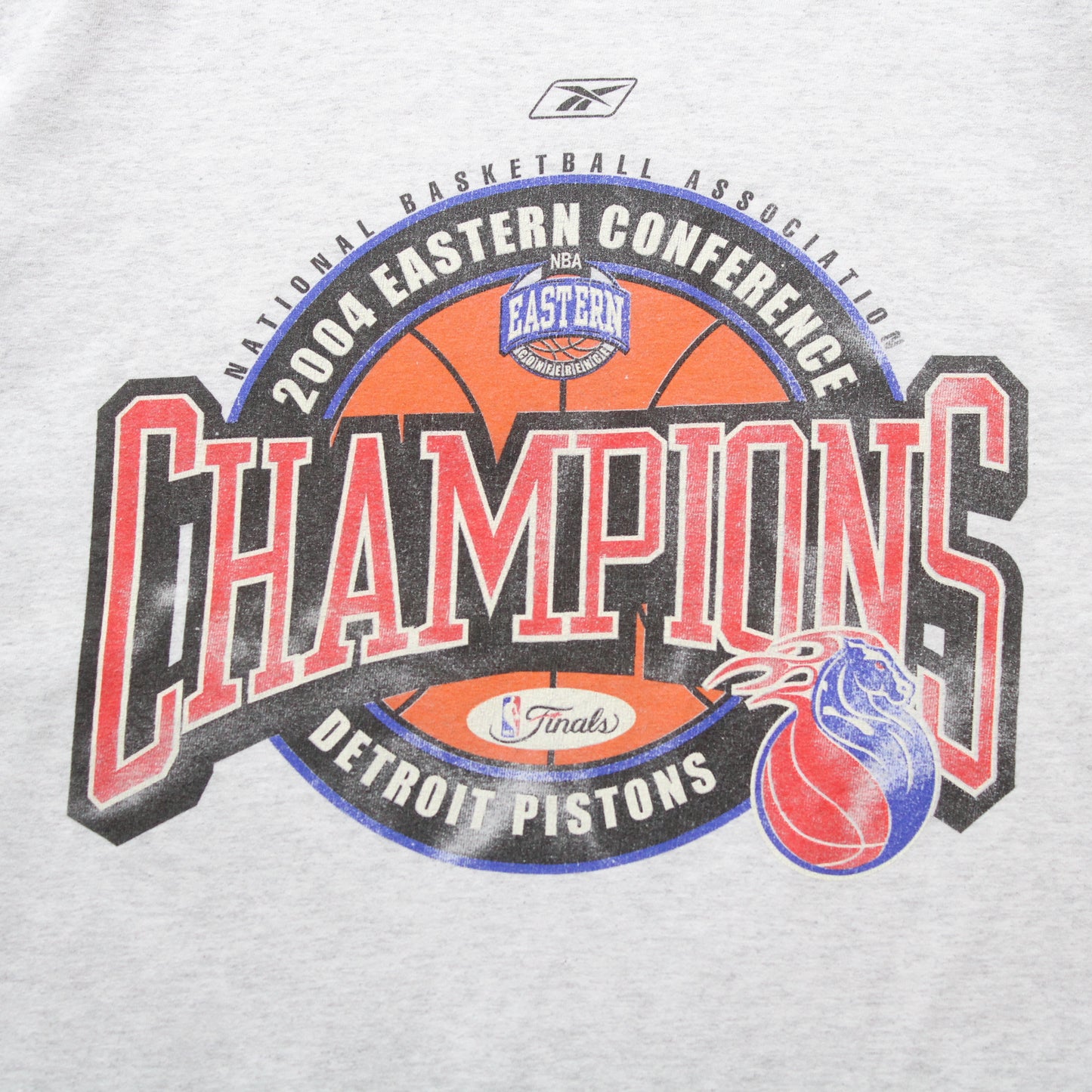 Vintage 2004 Detroit Pistons NBA Champions Tee - XXL