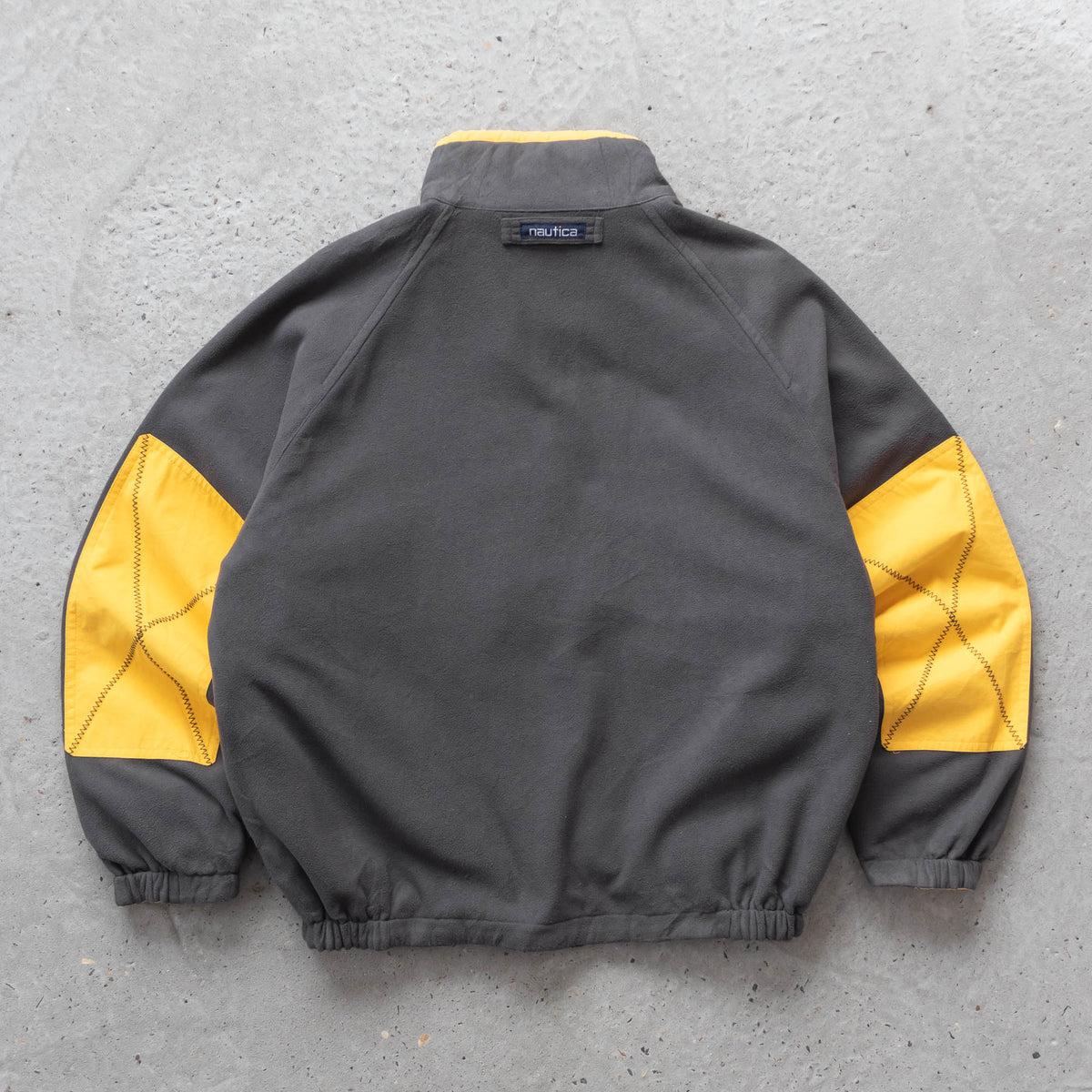 Nautica Sailing Reversible Fleece Jacket – 90s (XL)